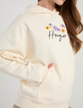 Sudadera con bolsa canguro Hugo para mujer