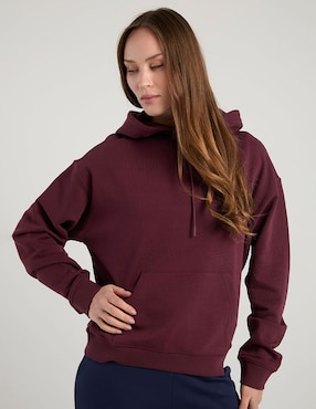 Sudadera con capucha y bolsa Hugo para mujer
