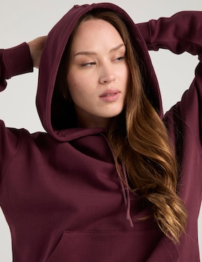 Sudadera con capucha y bolsa Hugo para mujer
