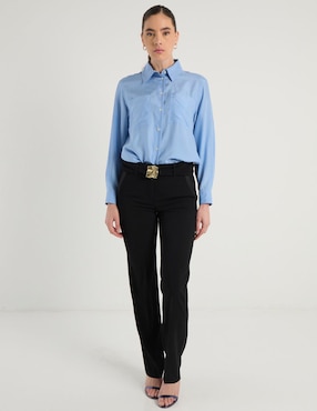 Pantalón straight Marella slim para mujer