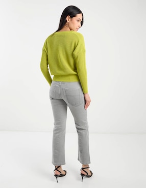 Jeans boot cintura baja Marella para mujer