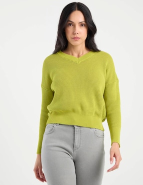 Suéter Marella cuello V para mujer