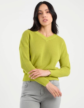 Suéter Marella cuello V para mujer