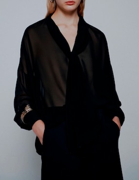 Blusa Marella manga larga para mujer