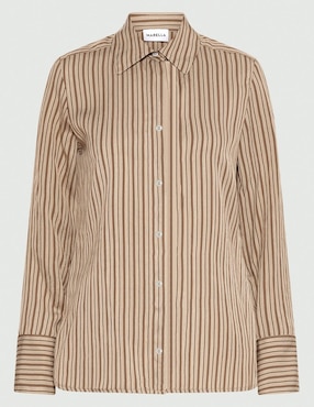 Camisa Marella de algodón manga larga para mujer