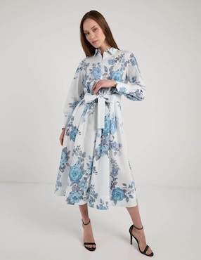 Vestido midi casual Marella para mujer