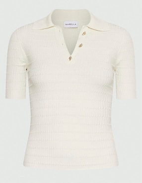 Blusa Marella manga corta para mujer