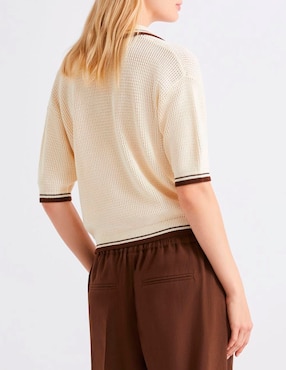 Blusa Marella manga corta para mujer