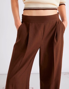 Pantalón relaxed Marella straight para mujer