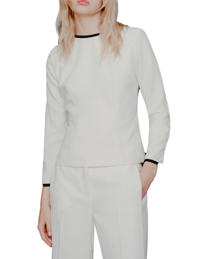 Blusa Marella manga corta para mujer