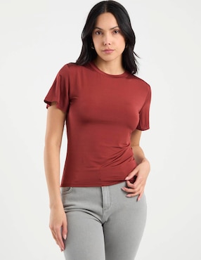 Blusa Marella manga corta para mujer