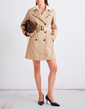 Gabardina con bolsillos Marella para mujer