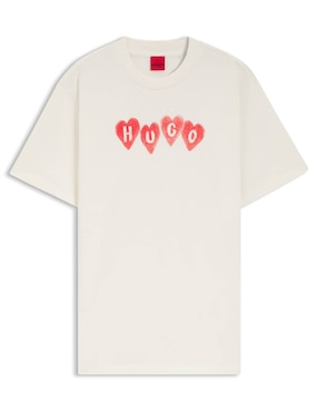 Playera manga corta Hugo S26 cuello redondo para mujer
