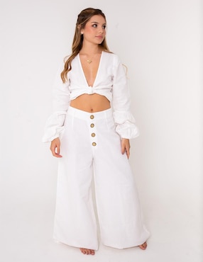 Blusa Bee Surreal manga larga para mujer