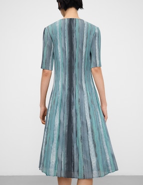 Vestido midi casual Adolfo Dominguez para mujer