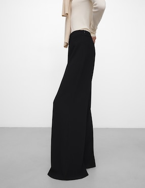 Pantalón relaxed Adolfo Dominguez flare para mujer