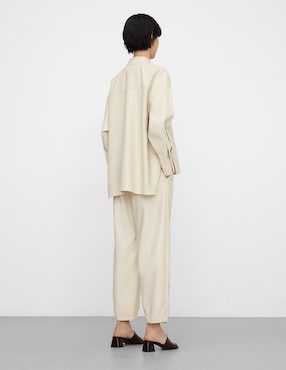 Pantalón relaxed Adolfo Dominguez barrel para mujer