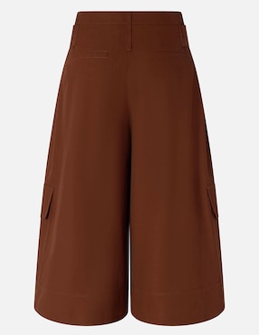 Bermuda Pinko de algodón para mujer