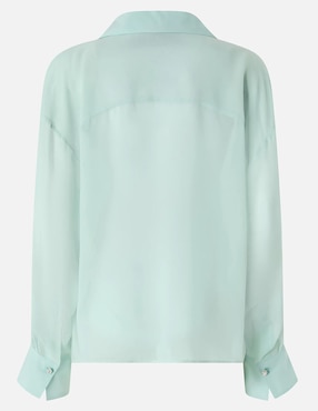 Blusa Pinko manga larga para mujer