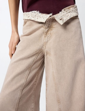 Jeans relaxed campana cintura Pinko para mujer