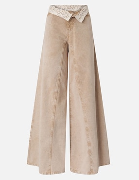 Jeans relaxed campana cintura Pinko para mujer