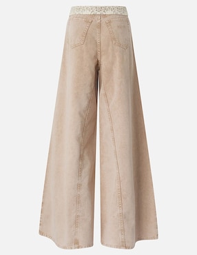 Jeans relaxed campana cintura Pinko para mujer
