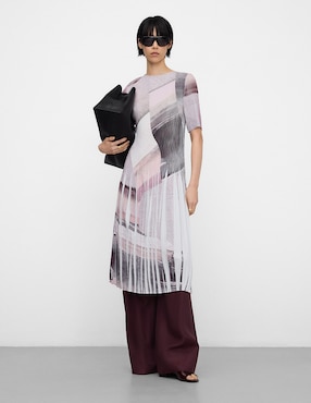 Vestido midi casual Adolfo Dominguez para mujer