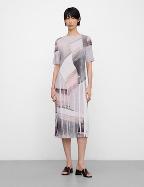 Vestido midi casual Adolfo Dominguez para mujer