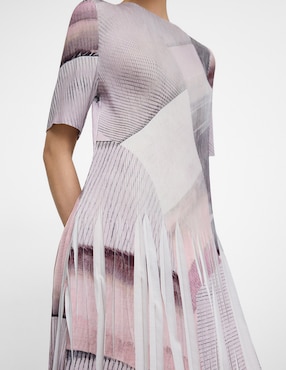 Vestido midi casual Adolfo Dominguez para mujer