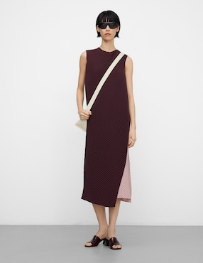Vestido midi casual Adolfo Dominguez para mujer