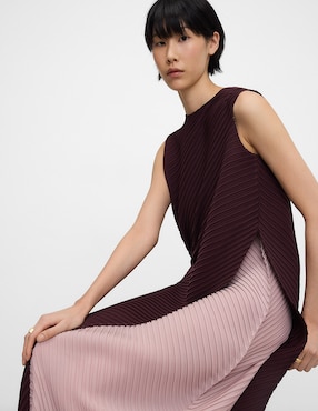 Vestido midi casual Adolfo Dominguez para mujer