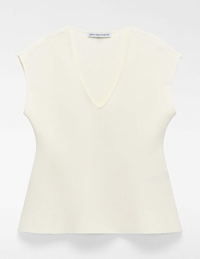 Blusa Adolfo Dominguez sin manga para mujer