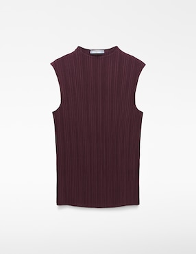 Blusa Adolfo Dominguez sin manga para mujer