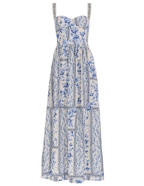 Vestido largo casual Agua Bendita para mujer