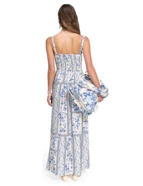 Vestido largo casual Agua Bendita para mujer