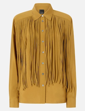 Camisa Pinko manga larga para mujer