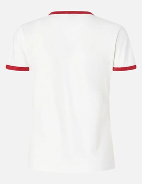 Playera manga corta Pinko cuello redondo para mujer