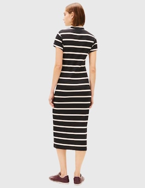 Vestido midi casual Tommy Hilfiger para mujer