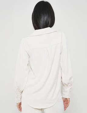 Camisa Padova manga larga para mujer