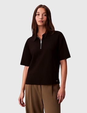 Blusa Calvin Klein manga corta para mujer