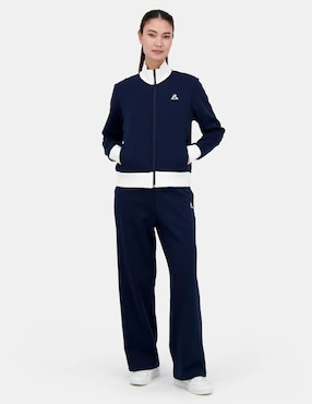 Pants wide leg Le Coq Sportif con agujeta para mujer