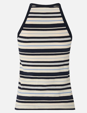 Playera tank Pinko cuello halter para mujer