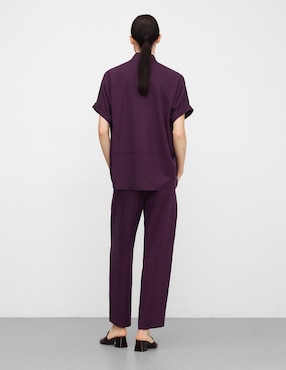Camisa Adolfo Dominguez manga corta para mujer