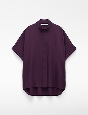 Camisa Adolfo Dominguez manga corta para mujer