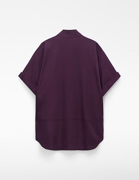 Camisa Adolfo Dominguez manga corta para mujer