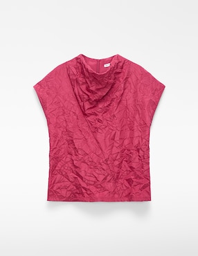 Blusa Adolfo Dominguez manga corta para mujer