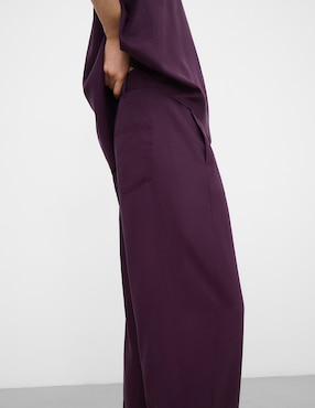 Pantalón Adolfo Dominguez barrel para mujer