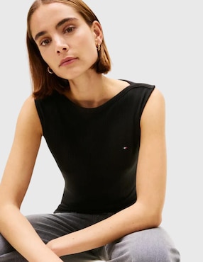 Playera Tommy Hilfiger cuello redondo para mujer