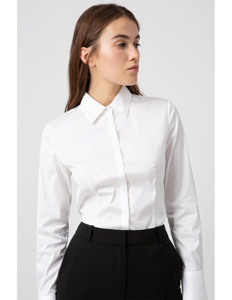 Blusa manga larga para mujer