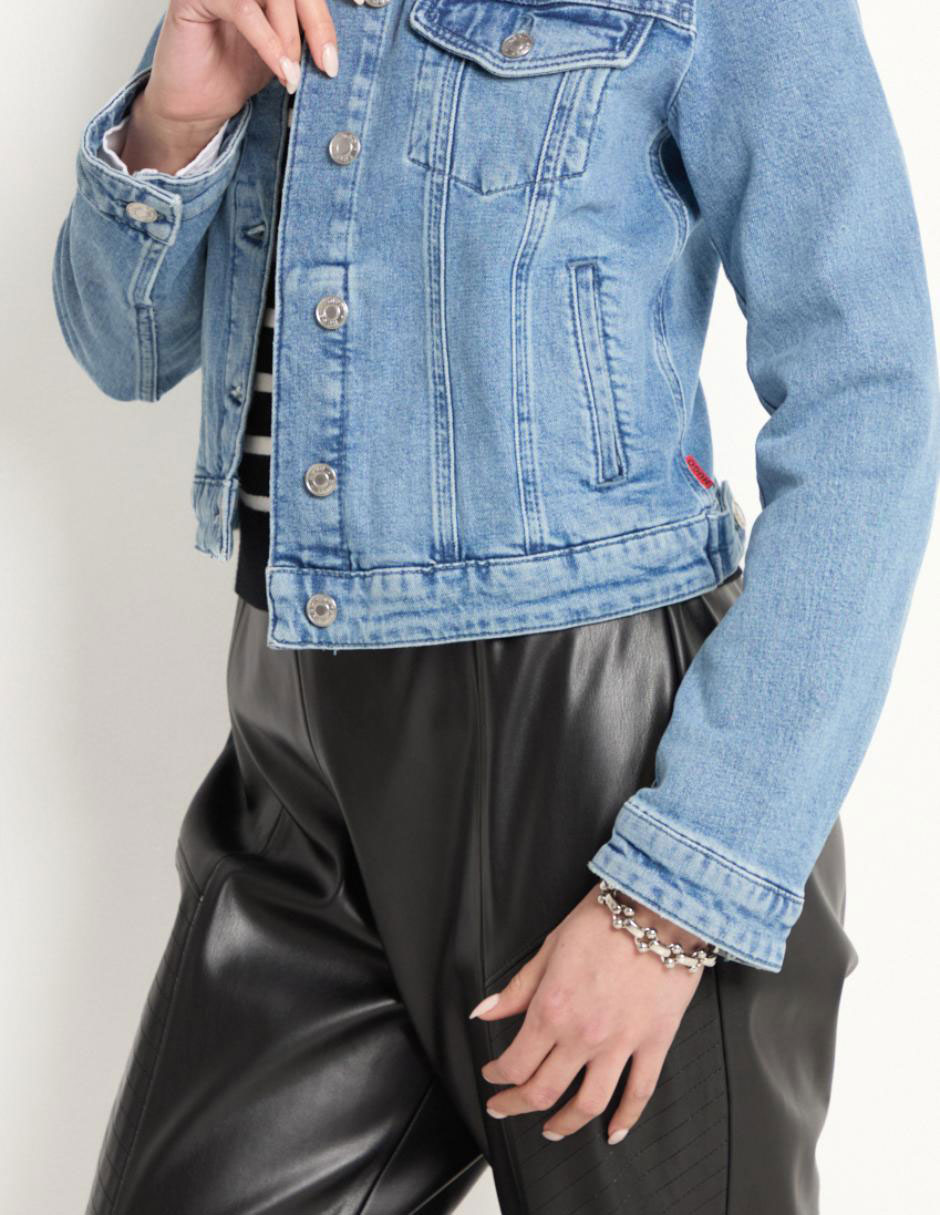 Chamarra denim para mujer 4